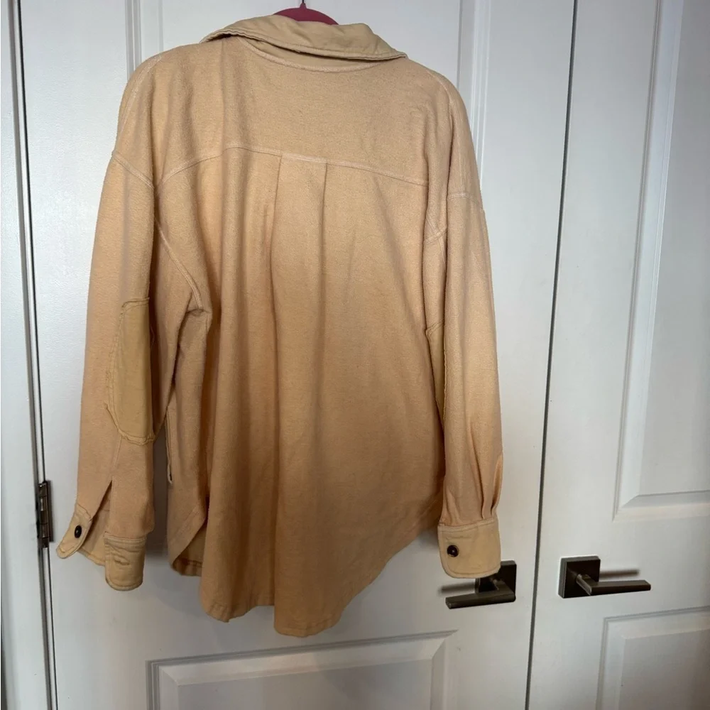 Women's Free People Ruby Cream Shacket - Picture 5 of 7